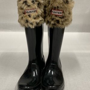 Kids Hunter boots size 2 girls or 3 boys